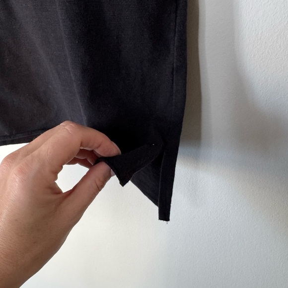 Maje Black Embellished T-Shirt – Size 2 - Picture 8 of 17